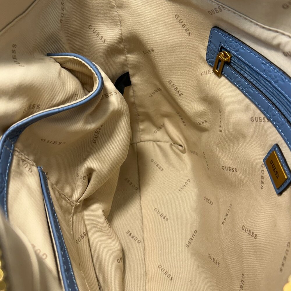 Guess Noelle Small Elite Tote Handbag - Picture 8 of 10